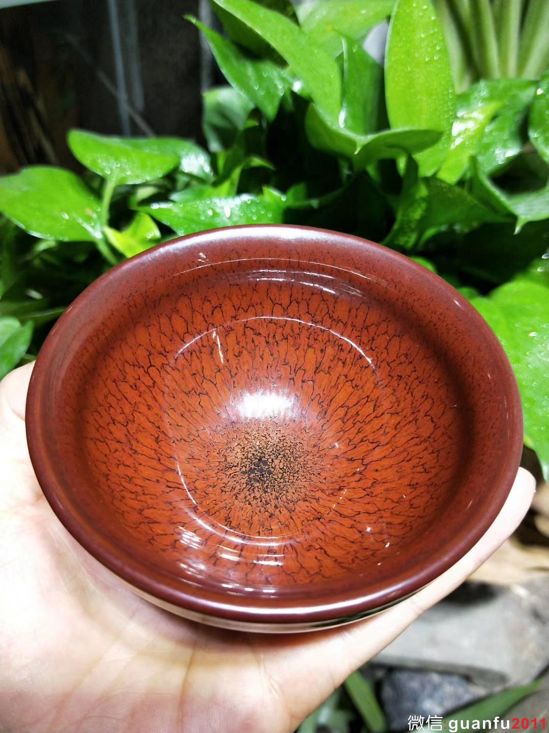 陳大鵬老師 手刻款 紅鷓鴣 9.5口徑