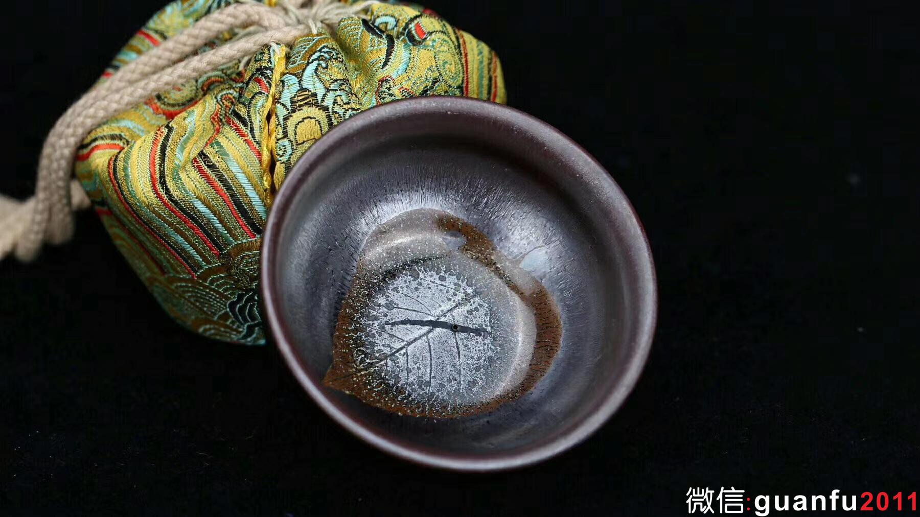 孫建興老師  虹彩木葉盞