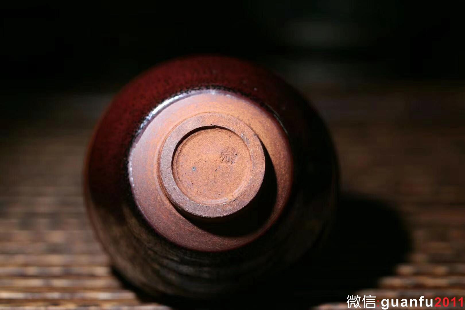 孫建興老師  紅兔毫木葉盞