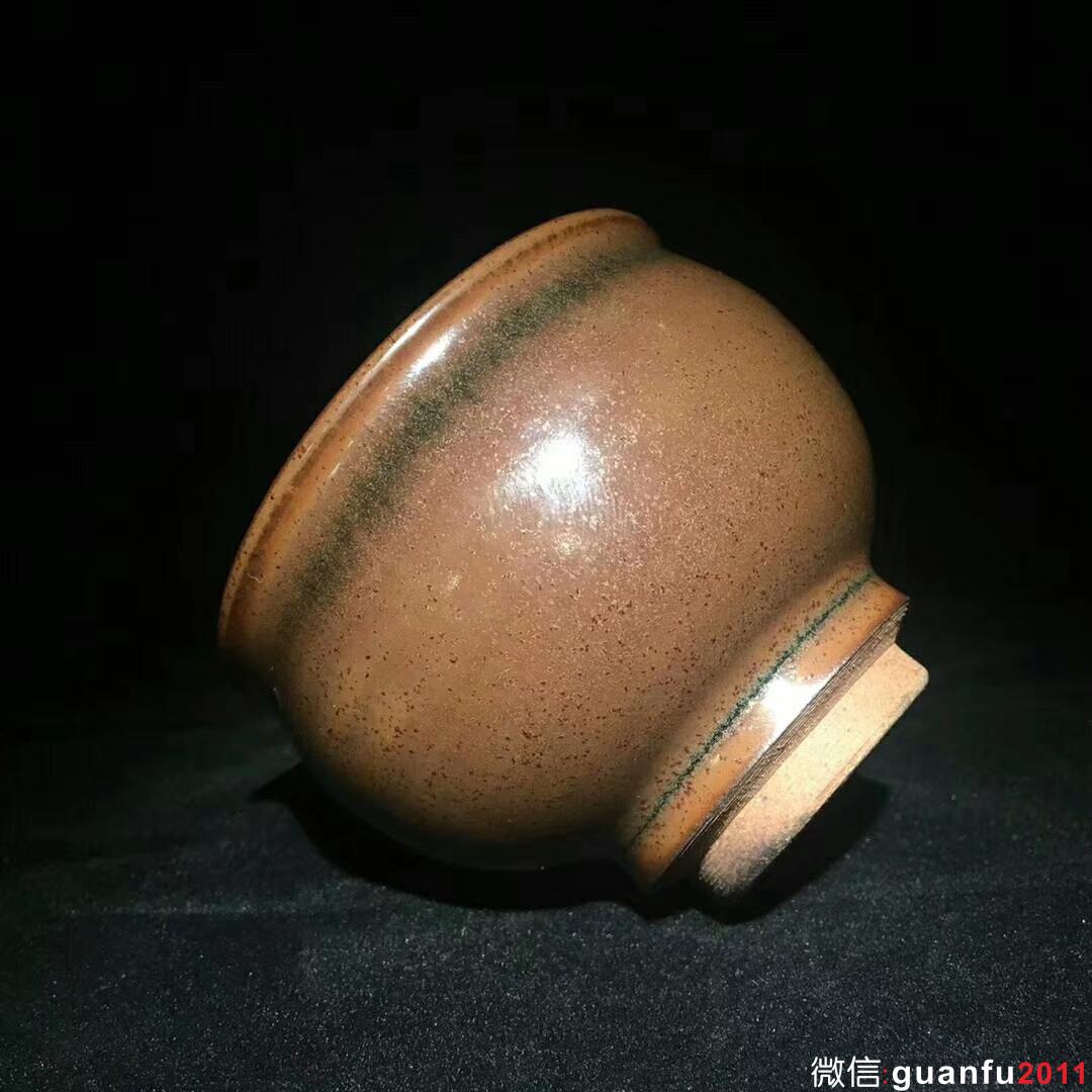 暨國軍師傅 龍窯柴燒作品：口徑7.8高6.2