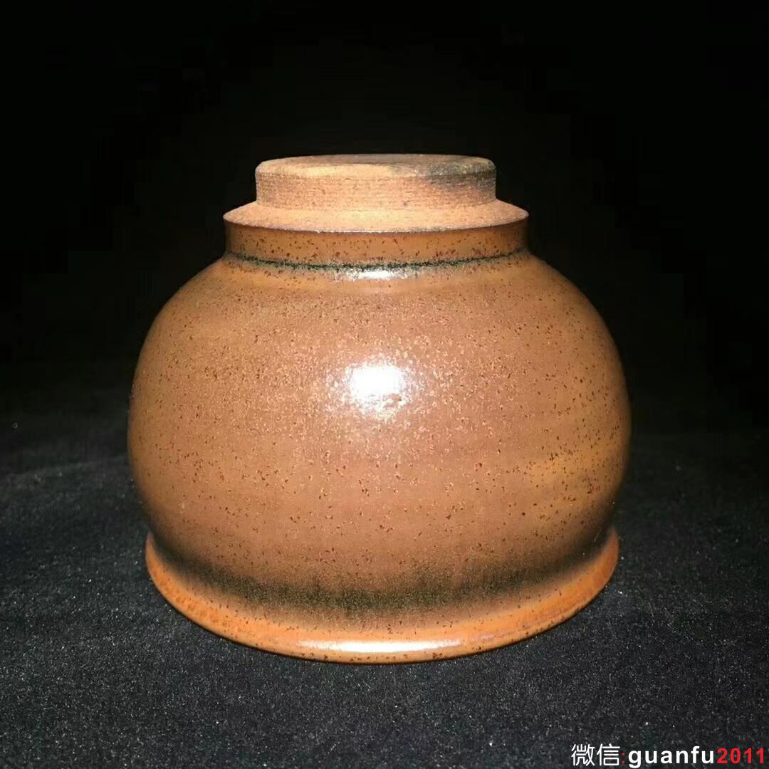 暨國軍師傅 龍窯柴燒作品：口徑7.8高6.2
