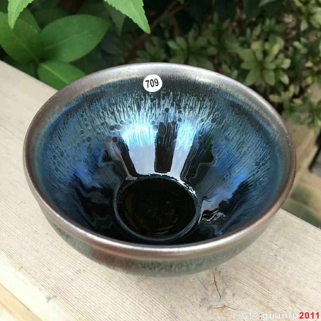 吳立主師傅 曜變盞：口徑9高5.5