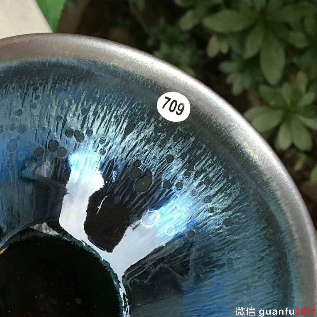 吳立主師傅 曜變盞：口徑9高5.5