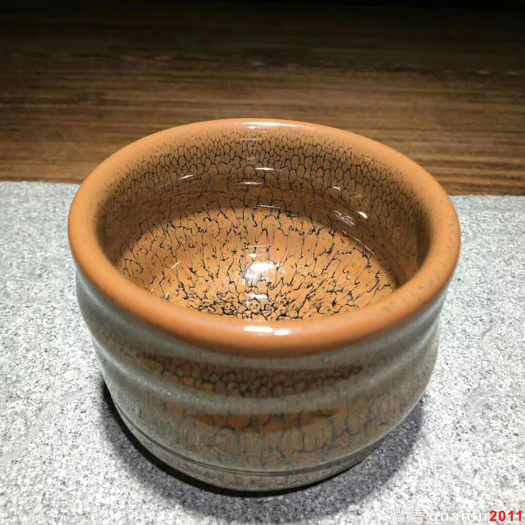 國家級大師～陳大鵬老師作品：黃鷓鴣斑竹節(jié)杯！