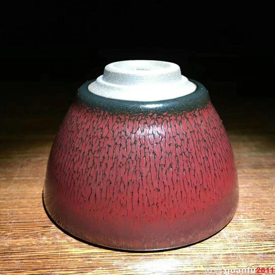 臺灣名家～郭明慶師傅作品：天目盞！ 口徑9.3高5.3