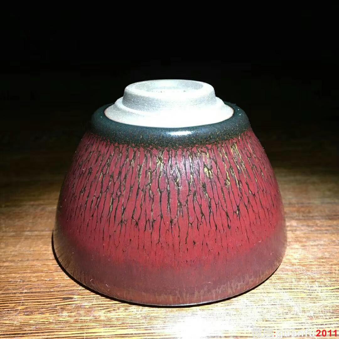 臺灣名家～郭明慶師傅作品：天目盞！ 口徑9.3高5.3