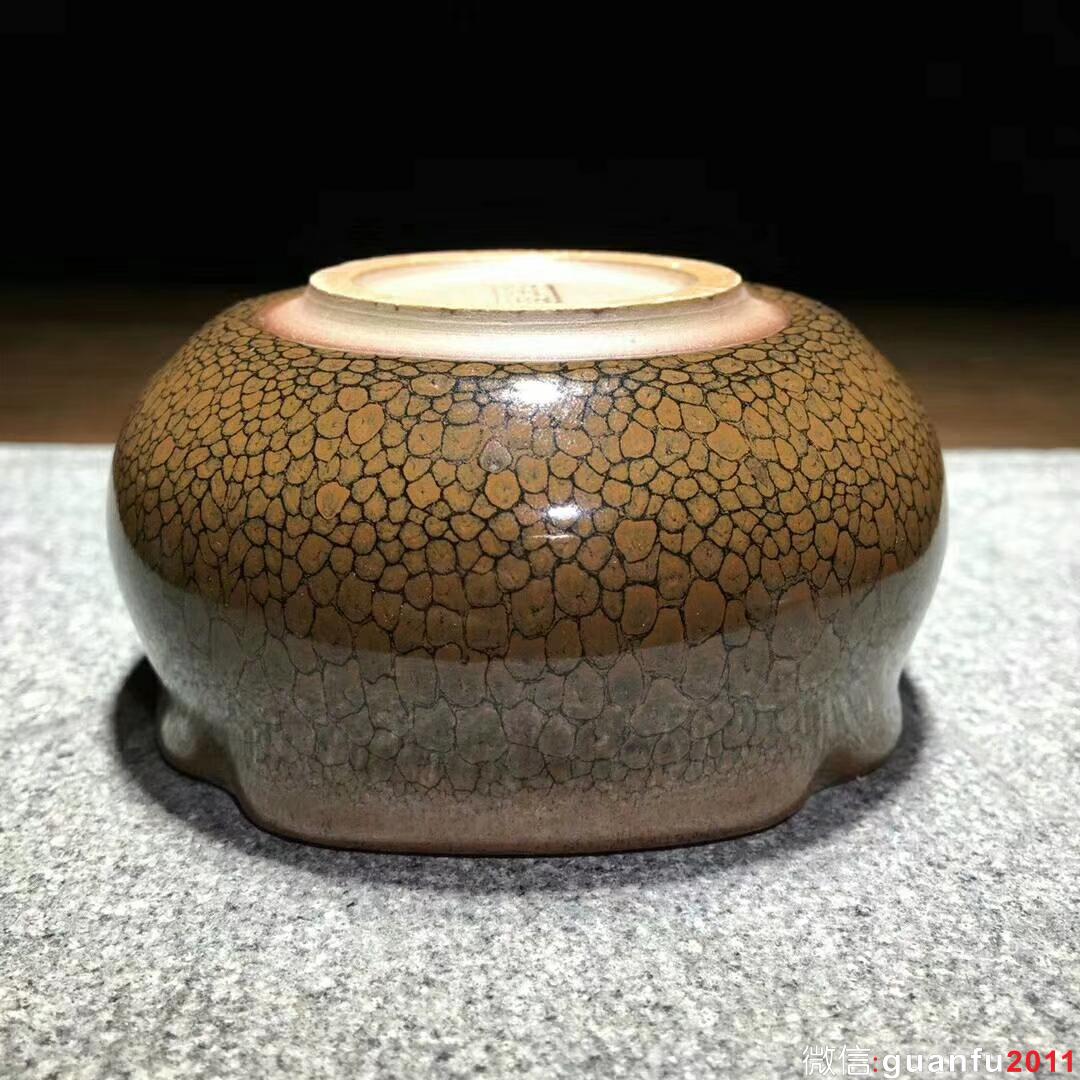 新品黃鷓鴣四方杯！ 建窯四杰～陳葉琦師傅作品！