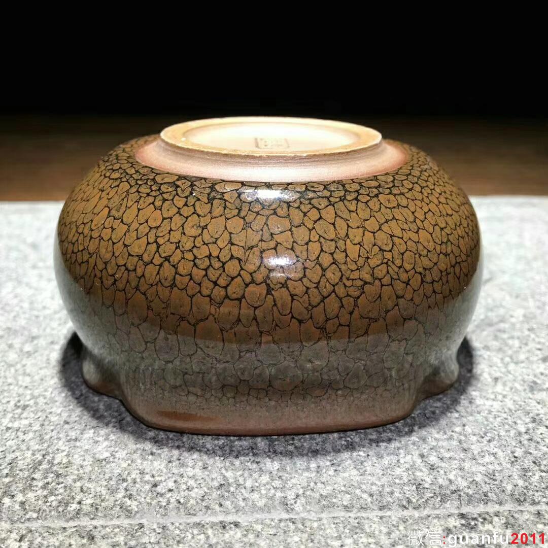 新品黃鷓鴣四方杯！ 建窯四杰～陳葉琦師傅作品！