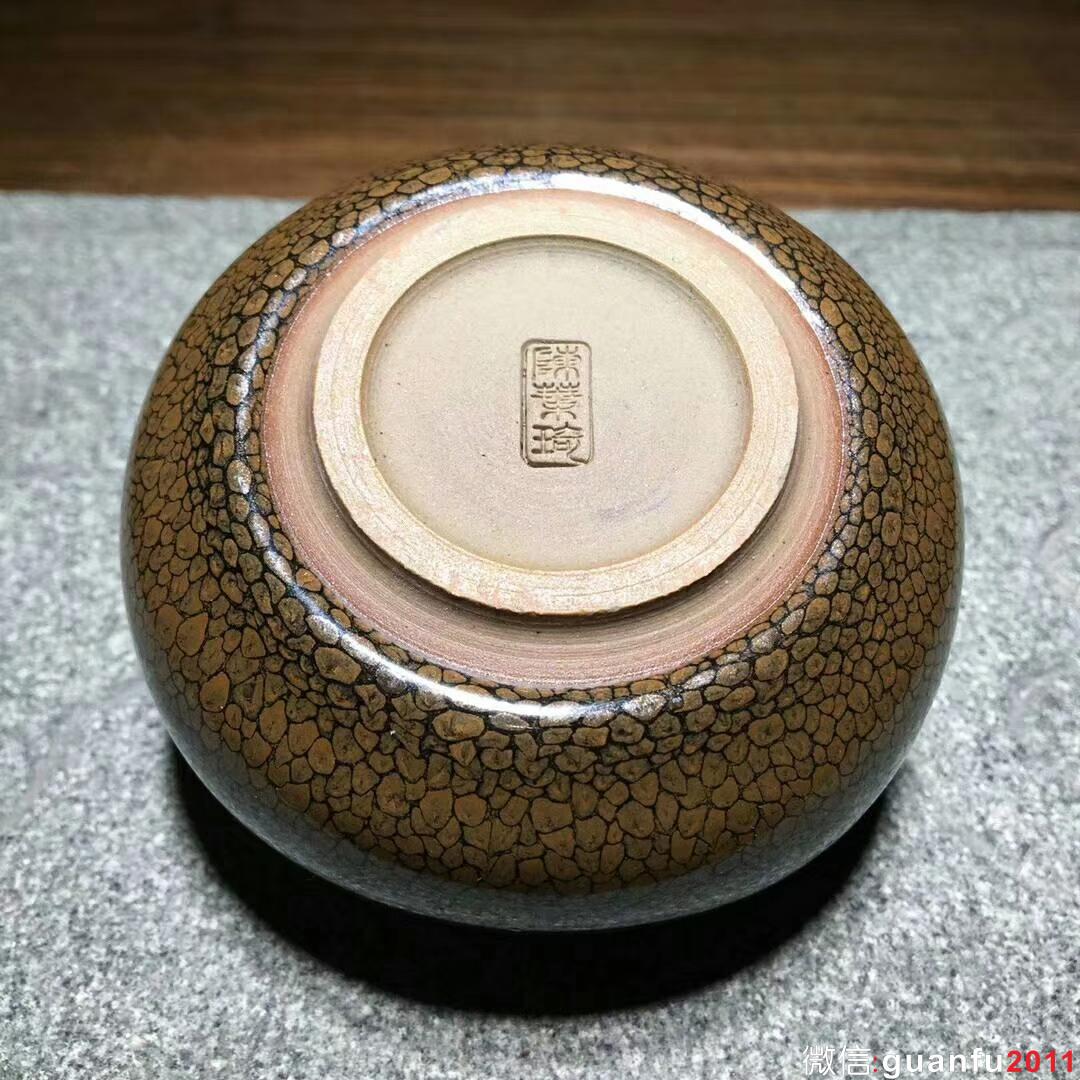 新品黃鷓鴣四方杯！ 建窯四杰～陳葉琦師傅作品！