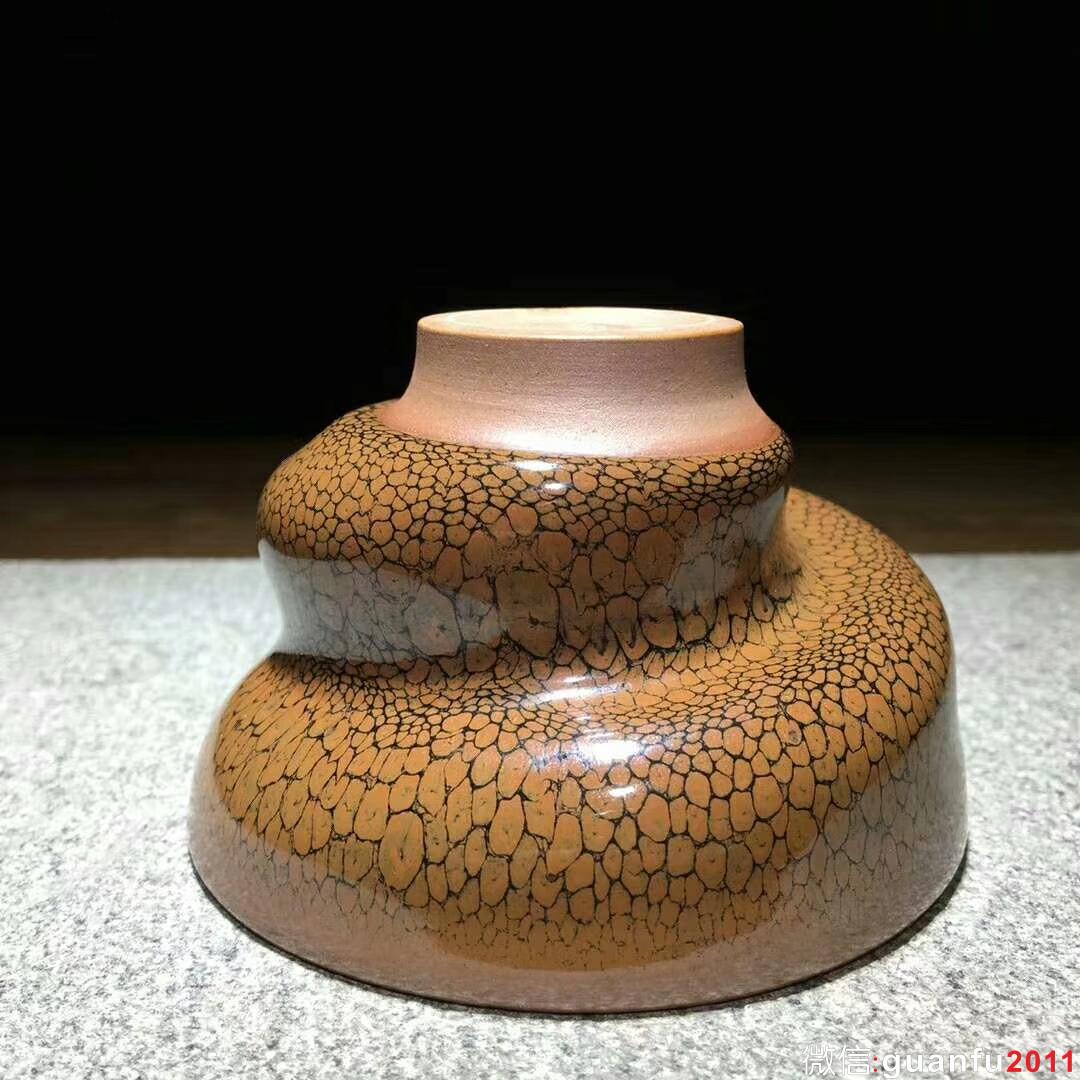 乾為天——坤為地 建窯四杰～陳葉琦師傅新品：黃鷓鴣！