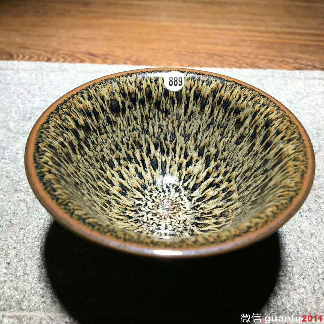 臺灣名家～郭明慶師傅作品：天目盞！ 口徑8.9高4.7