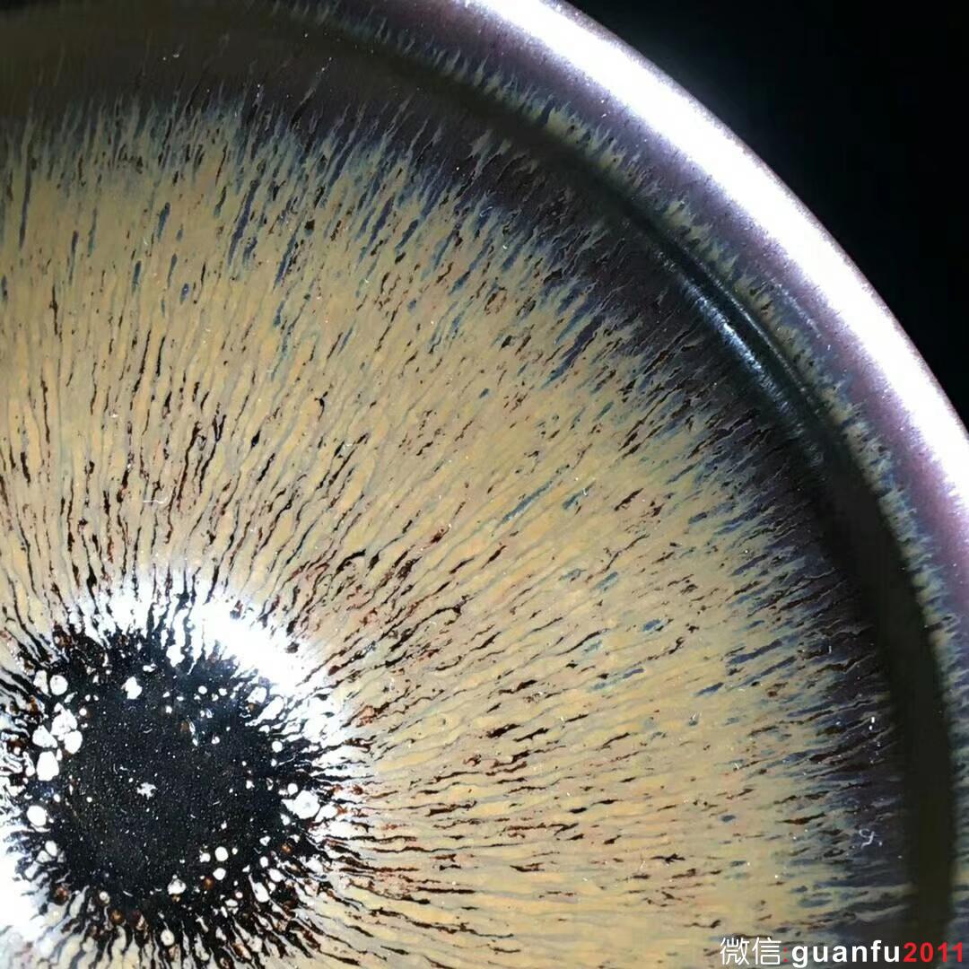 紫氣東來～兔毫大師之作，里外滿毫！葉禮忠?guī)煾底髌罚趶?.1高5.6