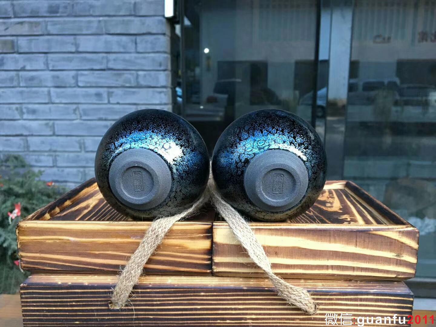 天眼對杯～建窯四杰陳葉琦師傅作品！