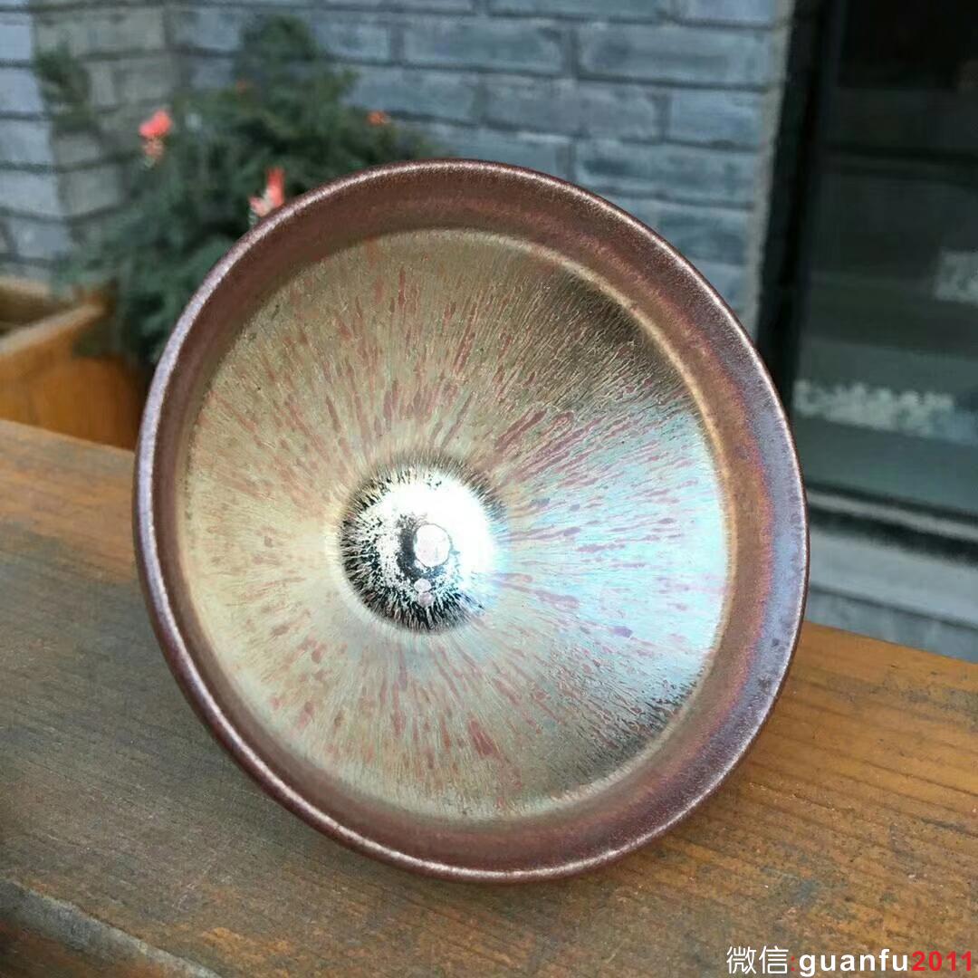 黎躍龍師傅作品～金絲玉毫！ 口徑9高5.3