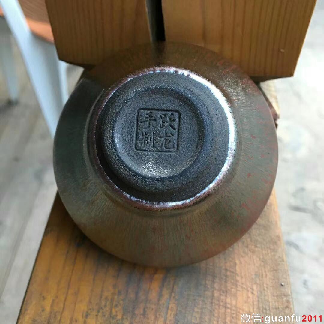 黎躍龍師傅作品～金絲玉毫！ 口徑9高5.3