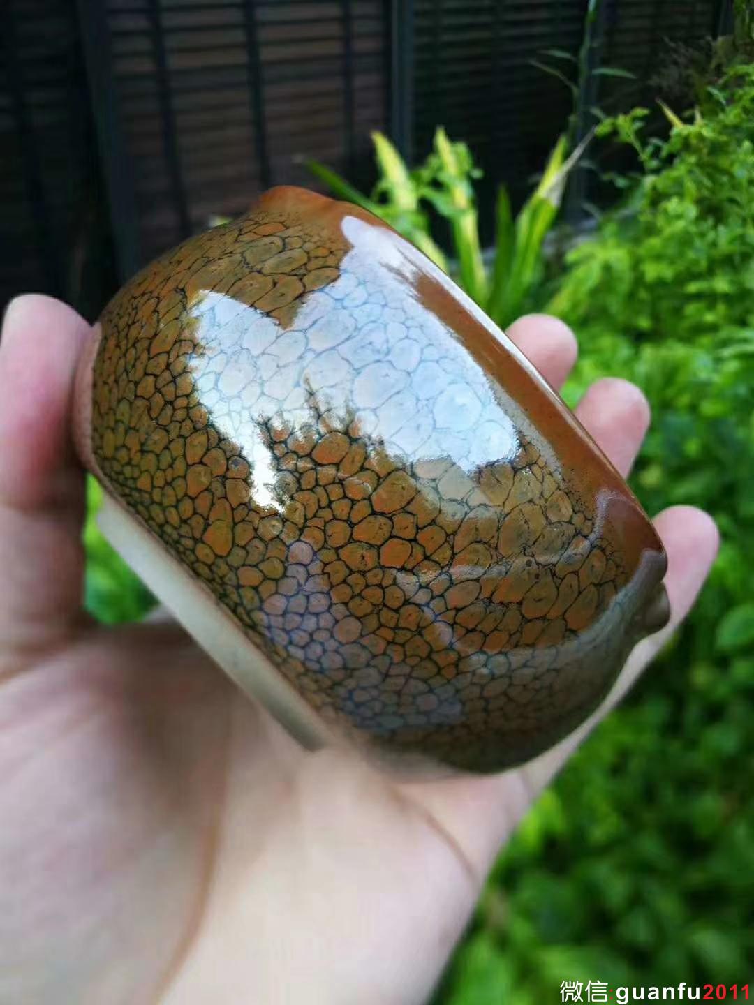 陳葉琦四方杯 口徑:8.2   高:4.5 四方盞 四方來(lái)財(cái)