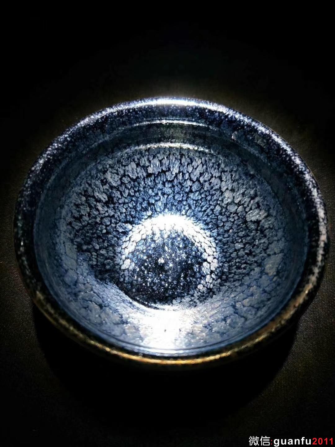 建盞三大泰斗之一【孫建興】老師 國家級非物質(zhì)文化遺產(chǎn)代表性傳承人 收藏系列 早期云油滴·極品