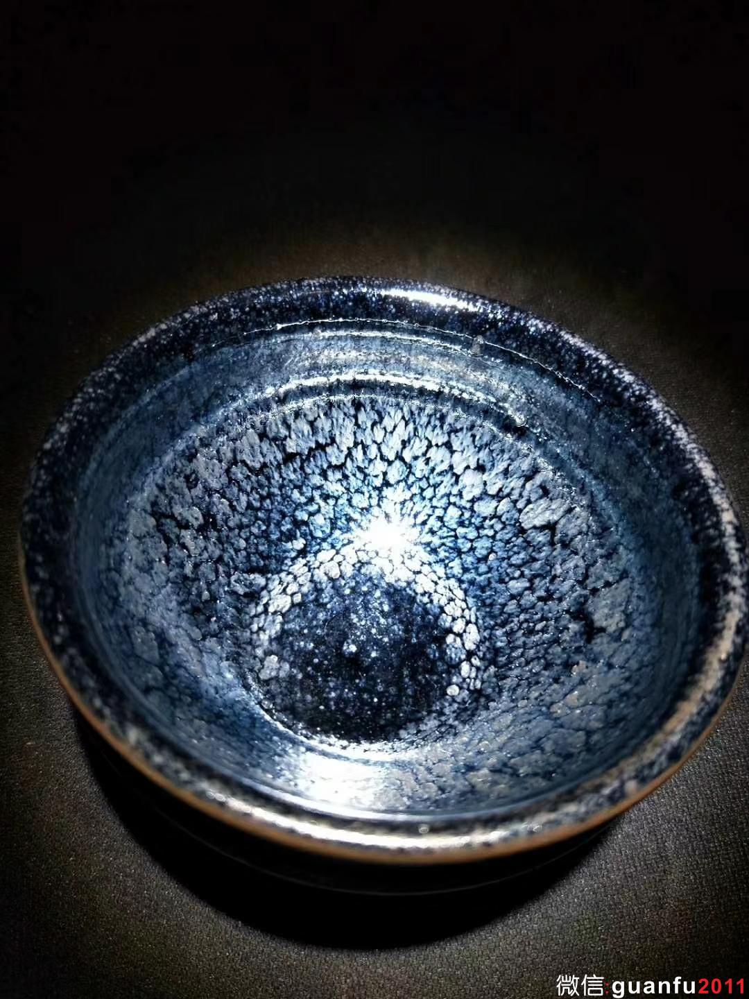 建盞三大泰斗之一【孫建興】老師 國家級非物質(zhì)文化遺產(chǎn)代表性傳承人 收藏系列 早期云油滴·極品