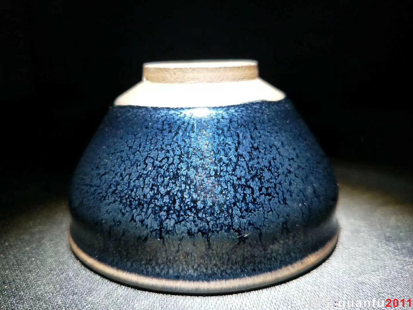 建盞三大泰斗之一【孫建興】老師 國家級非物質(zhì)文化遺產(chǎn)代表性傳承人 收藏系列 早期云油滴·極品