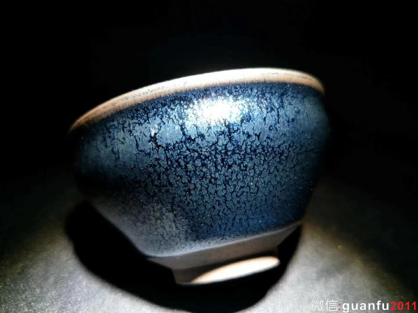 建盞三大泰斗之一【孫建興】老師 國家級非物質(zhì)文化遺產(chǎn)代表性傳承人 收藏系列 早期云油滴·極品