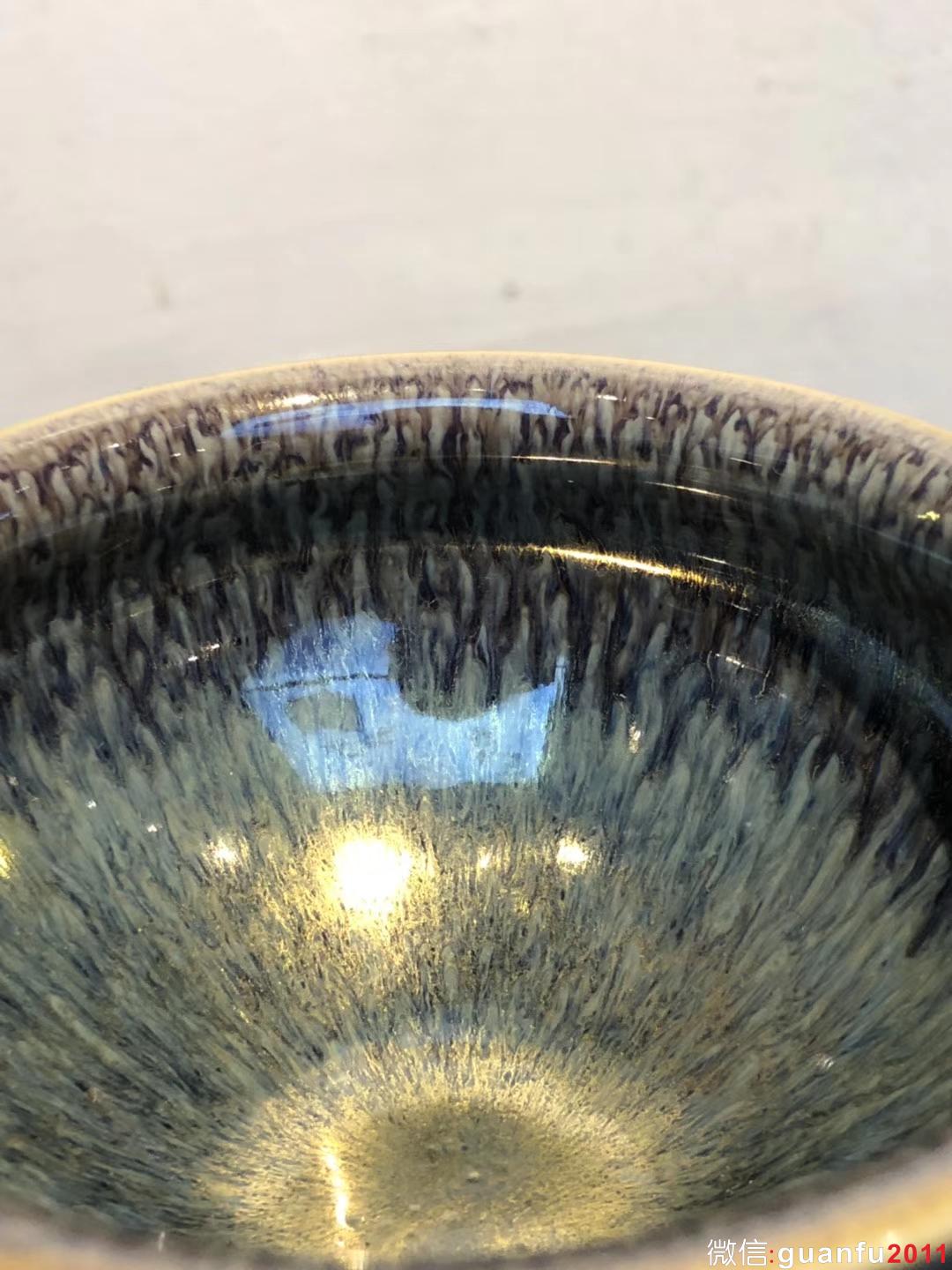 范澤鋒老師 紫玉金絲 紫砂胎 口徑：9.5