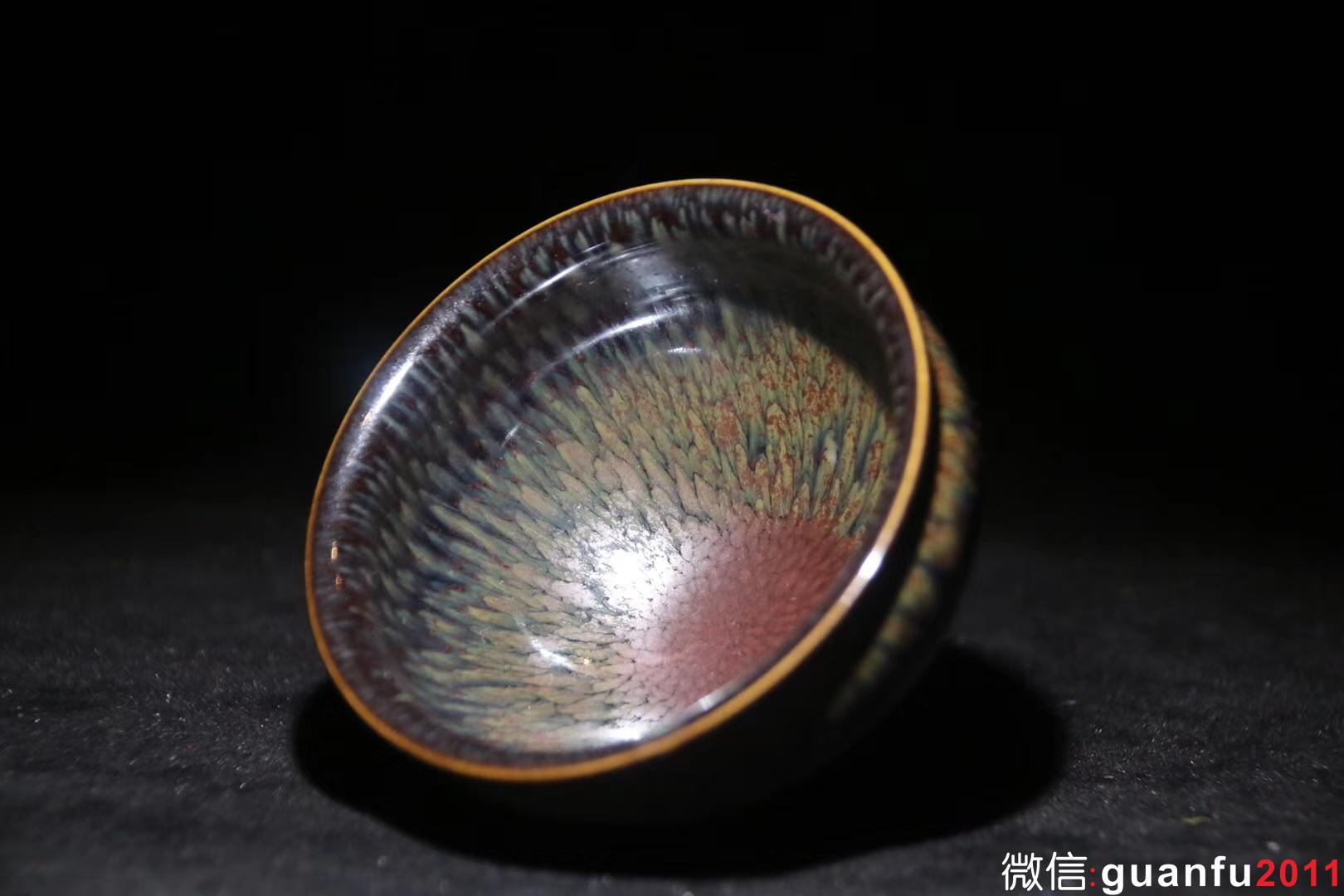 范澤鋒老師  褐鷓鴣天目  8.5 x 5.5 cm