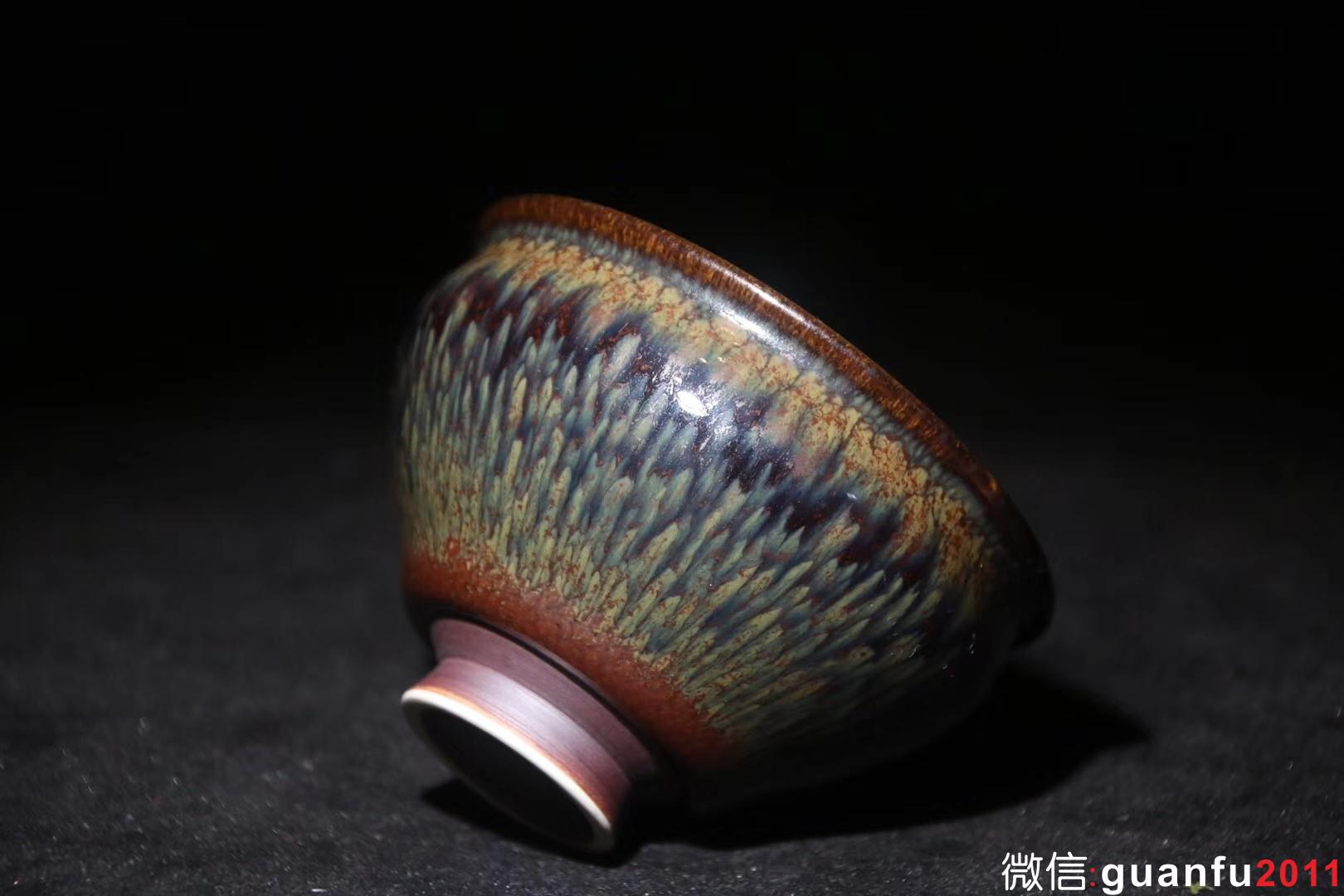 范澤鋒老師  褐鷓鴣天目  8.5 x 5.5 cm