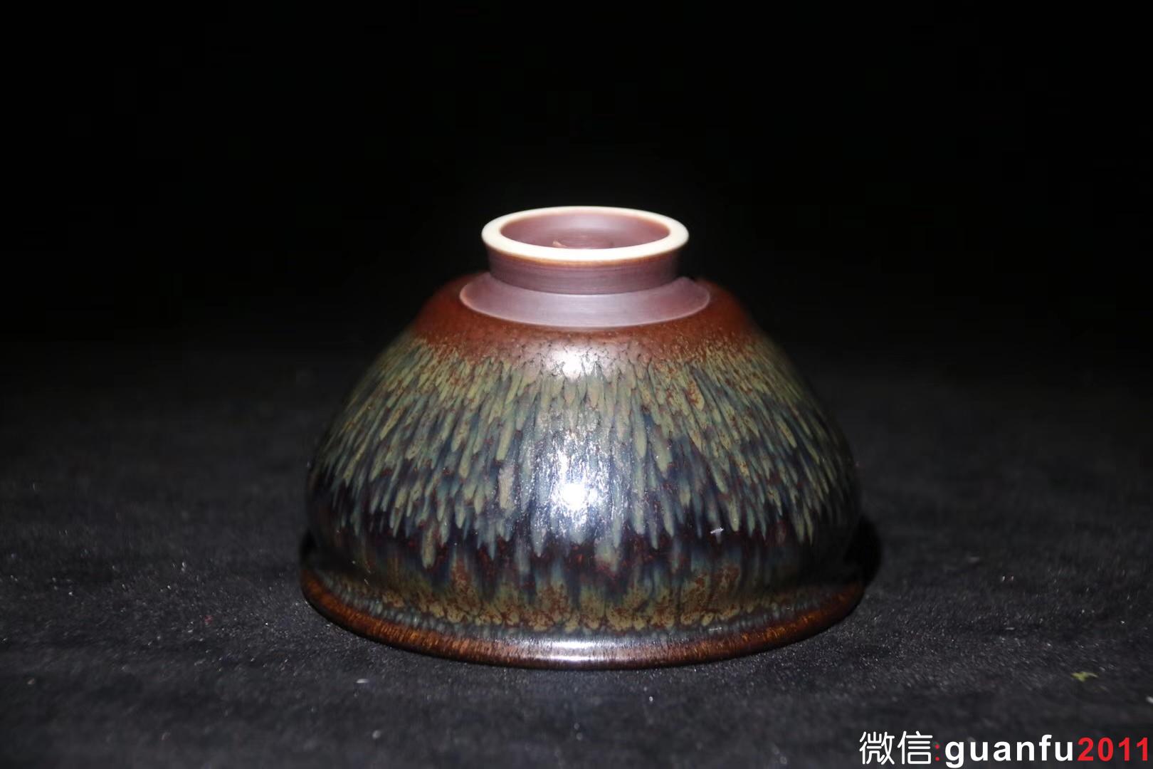 范澤鋒老師  褐鷓鴣天目  8.5 x 5.5 cm