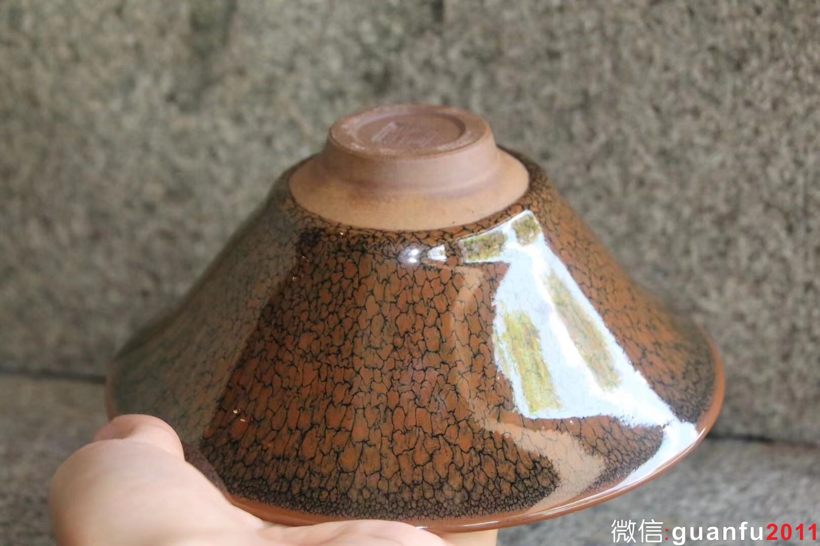 陳大鵬老師傅的早期印章款 16口徑大斗笠/收藏級作品