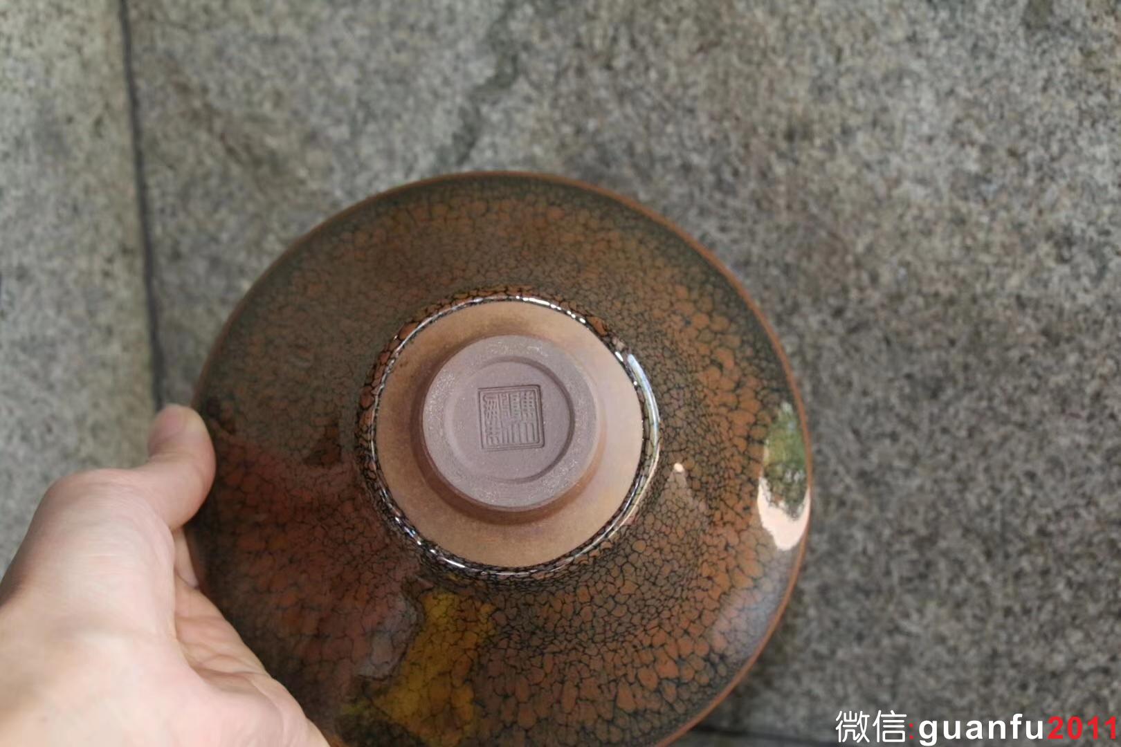 陳大鵬老師傅的早期印章款 16口徑大斗笠/收藏級作品