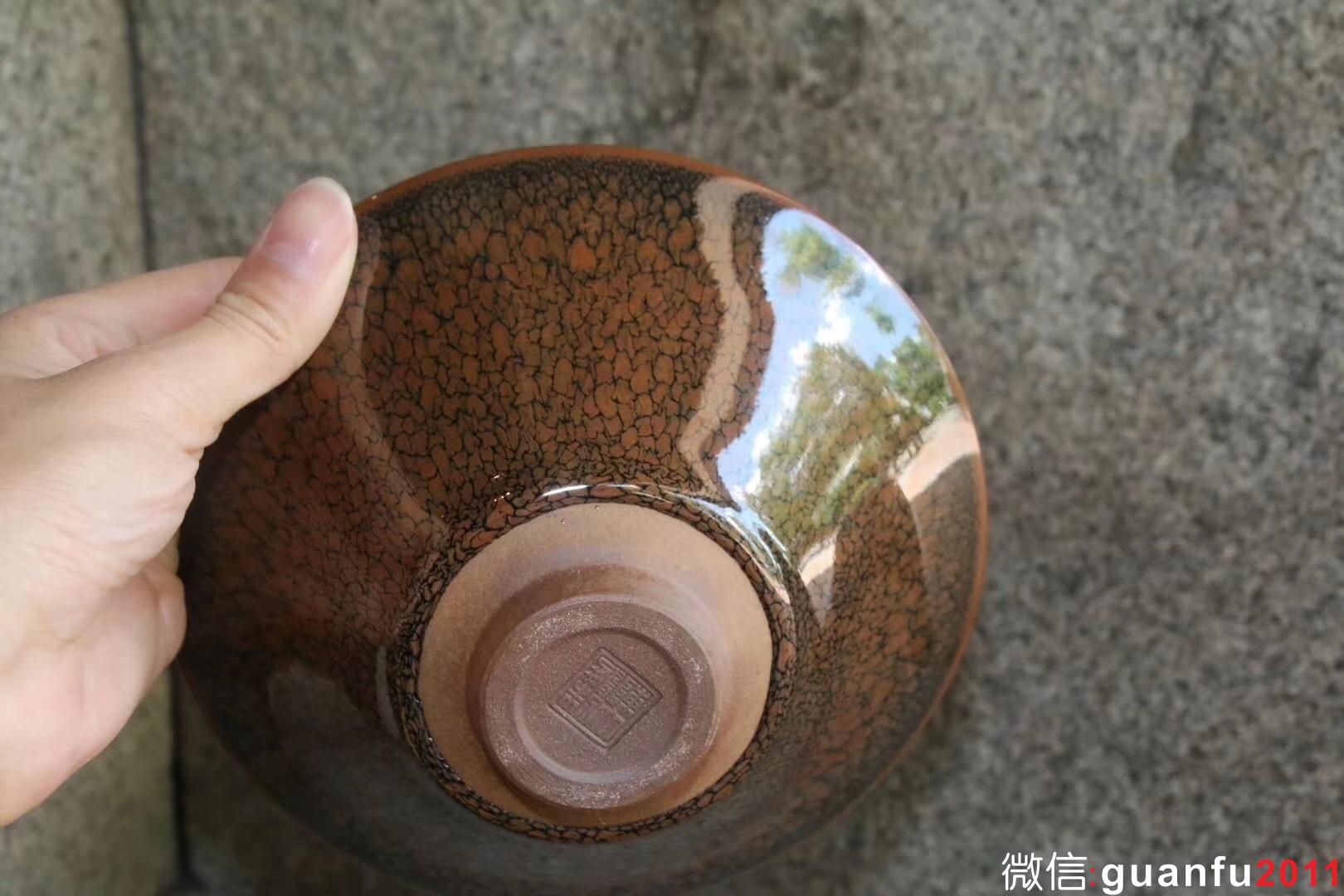 陳大鵬老師傅的早期印章款 16口徑大斗笠/收藏級作品