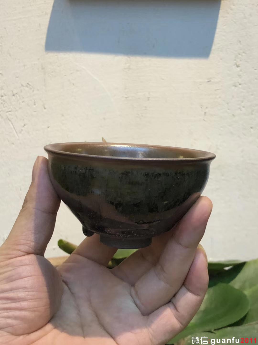 單色釉 茶綠釉 （星辰星） 龍窯柴燒 李盞 李遠(yuǎn)興柴燒 束口