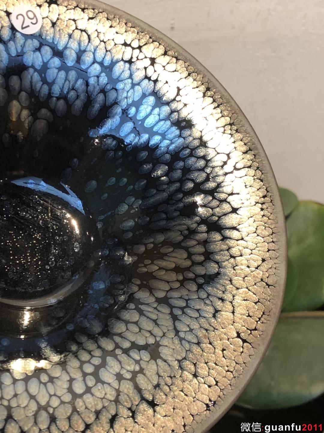 李昌海老師作品 大器 鷓鴣斑  斗笠型 口徑：15.5高：6