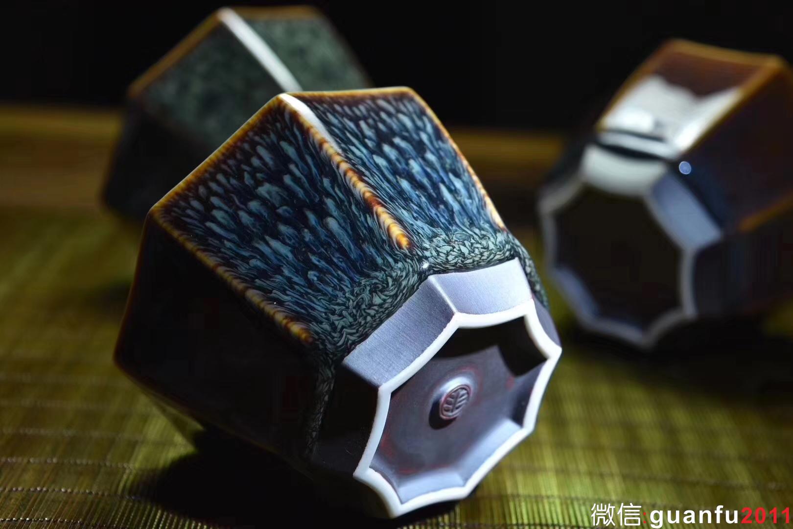 大國工匠 范澤鋒老師 【漢風(fēng)八韻】   六種不同釉面   六色收藏