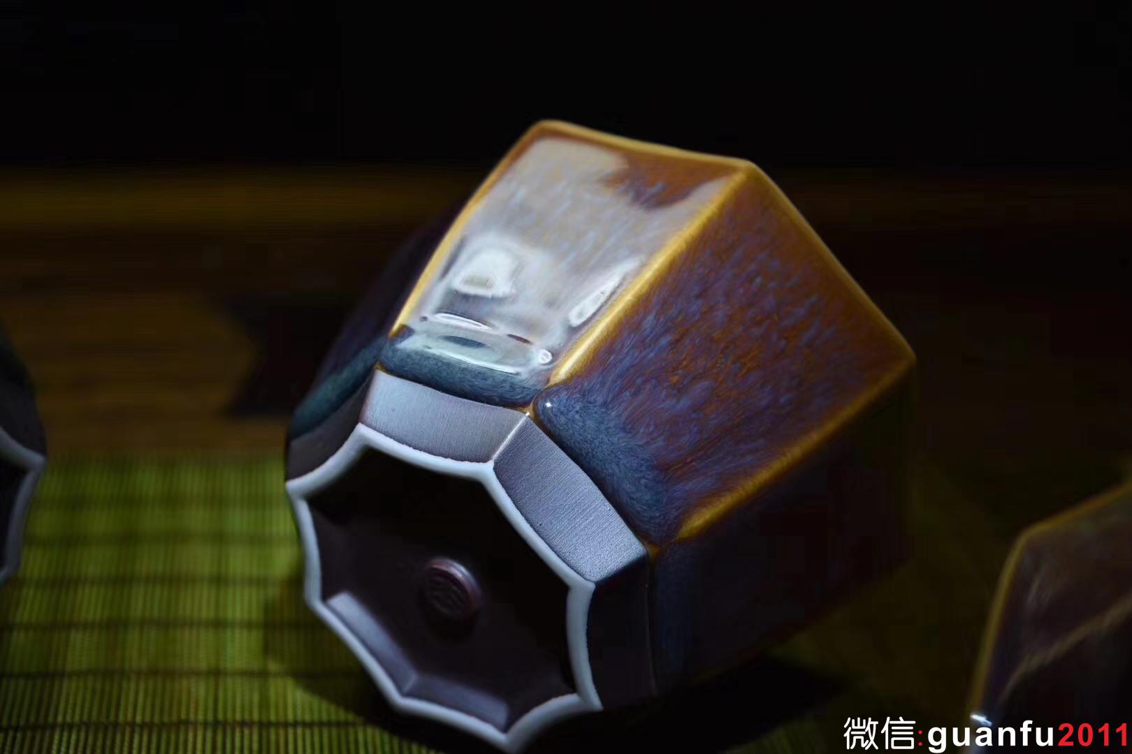 大國工匠 范澤鋒老師 【漢風(fēng)八韻】   六種不同釉面   六色收藏