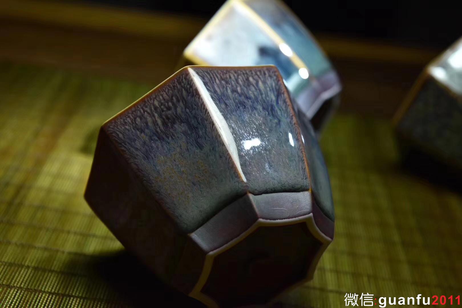 大國工匠 范澤鋒老師 【漢風(fēng)八韻】   六種不同釉面   六色收藏