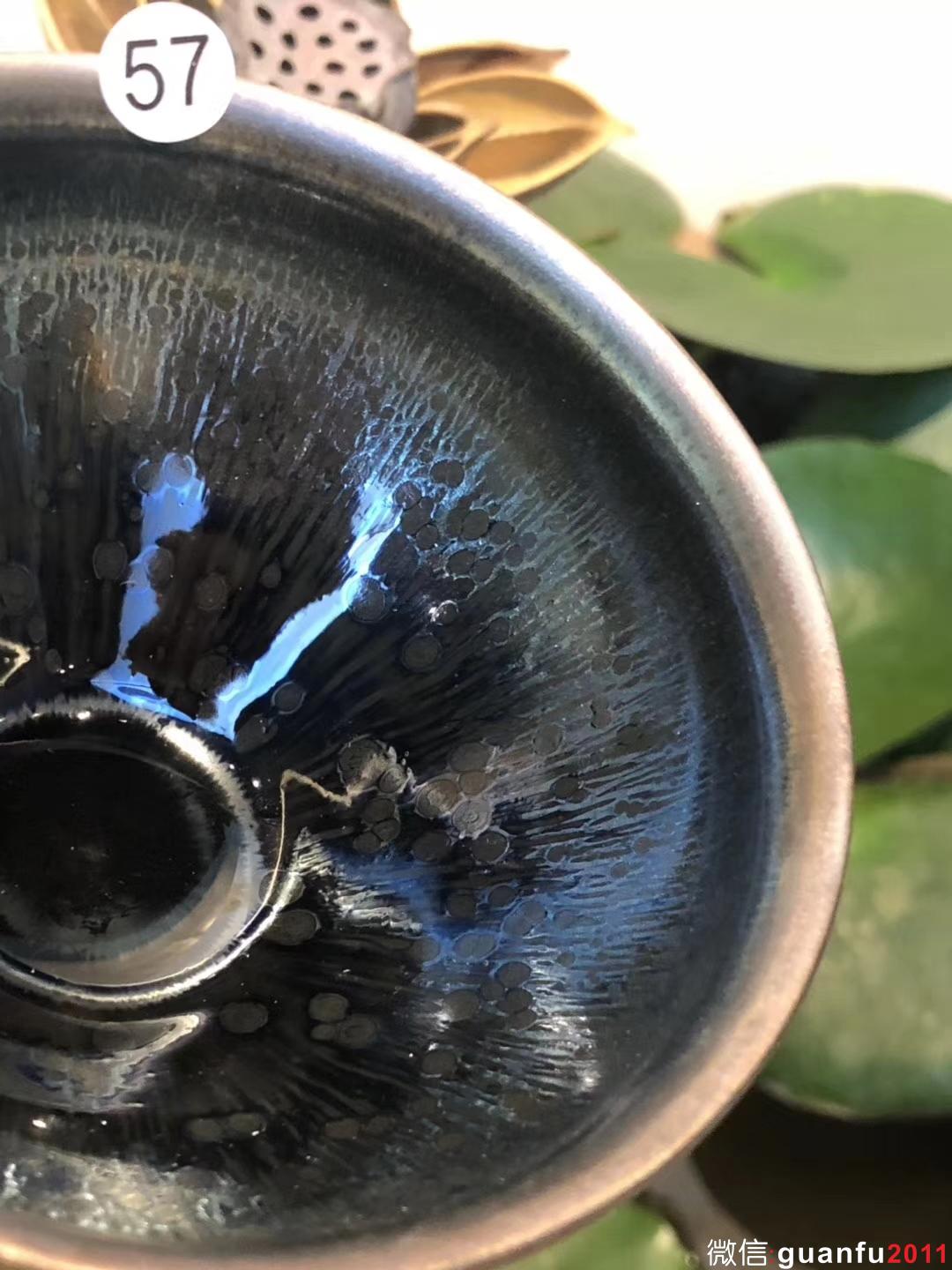 吳立主老師 曜變 束口 口徑：9高：6