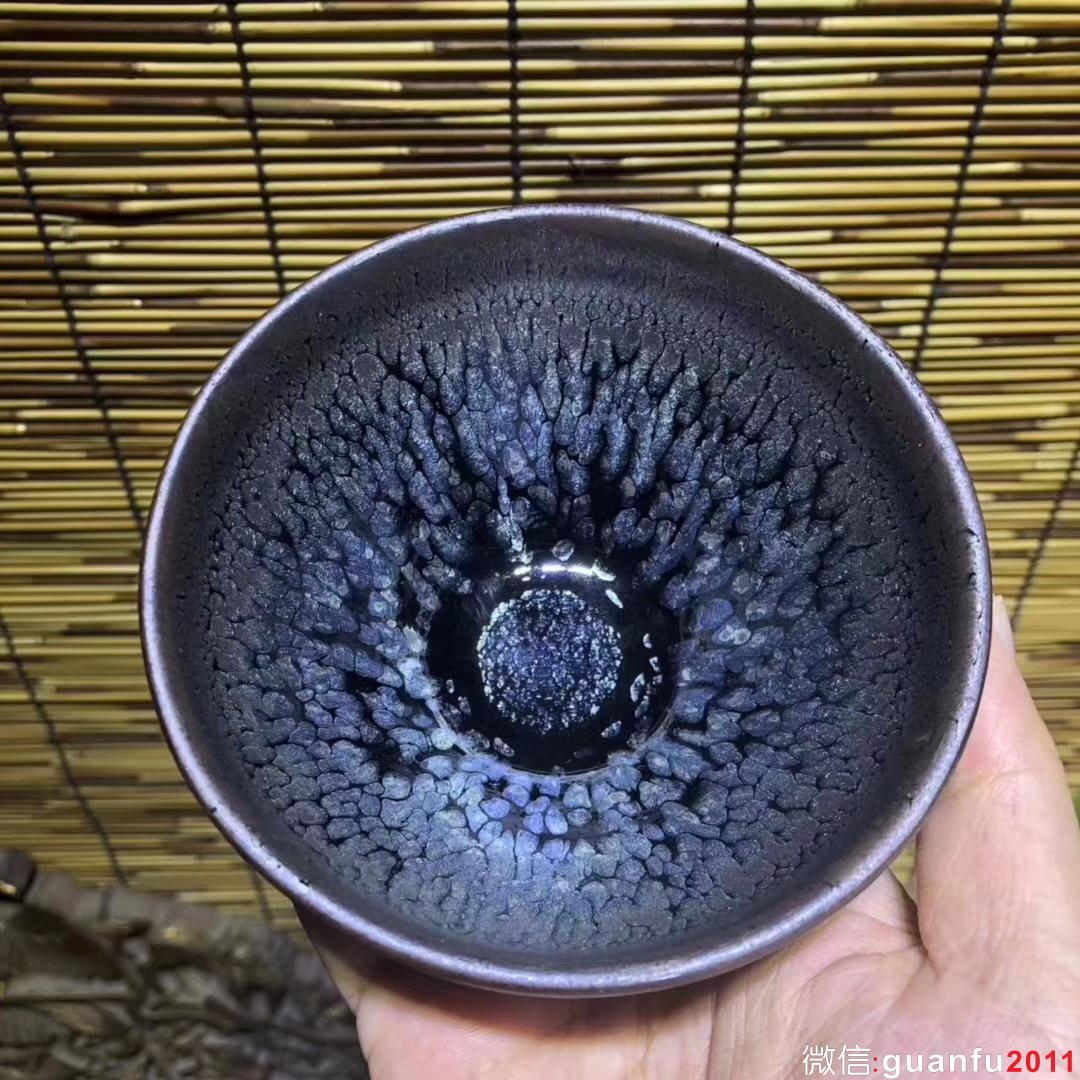 頂級(jí)收藏國(guó)家級(jí)-李達(dá)老師-鷓鴣斑茶盞稀有12.5口徑-完美無(wú)暇-鉆石般璀璨