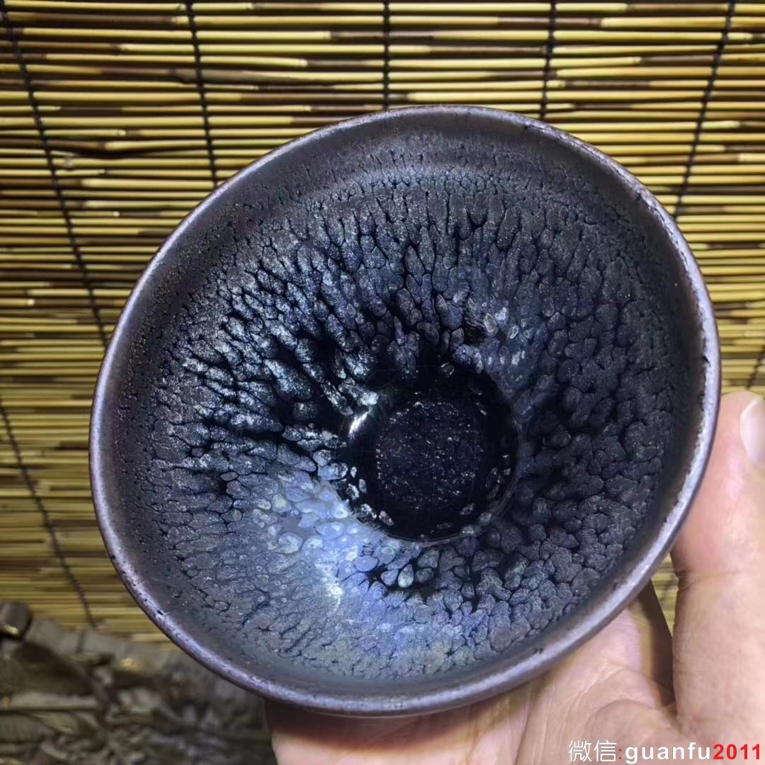 頂級(jí)收藏國(guó)家級(jí)-李達(dá)老師-鷓鴣斑茶盞稀有12.5口徑-完美無(wú)暇-鉆石般璀璨