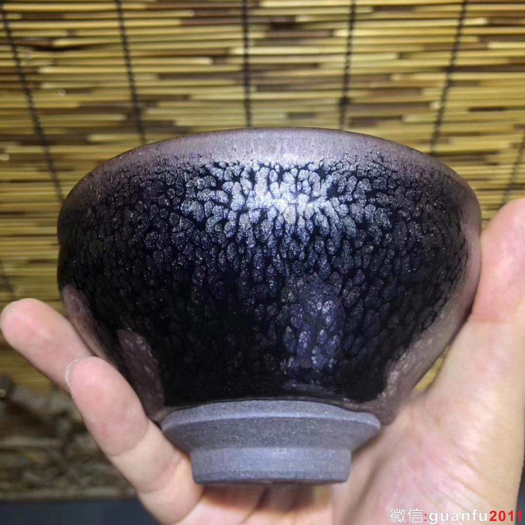 頂級(jí)收藏國(guó)家級(jí)-李達(dá)老師-鷓鴣斑茶盞稀有12.5口徑-完美無(wú)暇-鉆石般璀璨