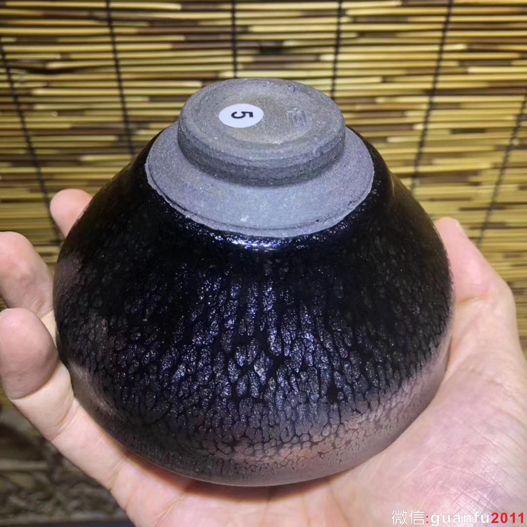 頂級(jí)收藏國(guó)家級(jí)-李達(dá)老師-鷓鴣斑茶盞稀有12.5口徑-完美無(wú)暇-鉆石般璀璨