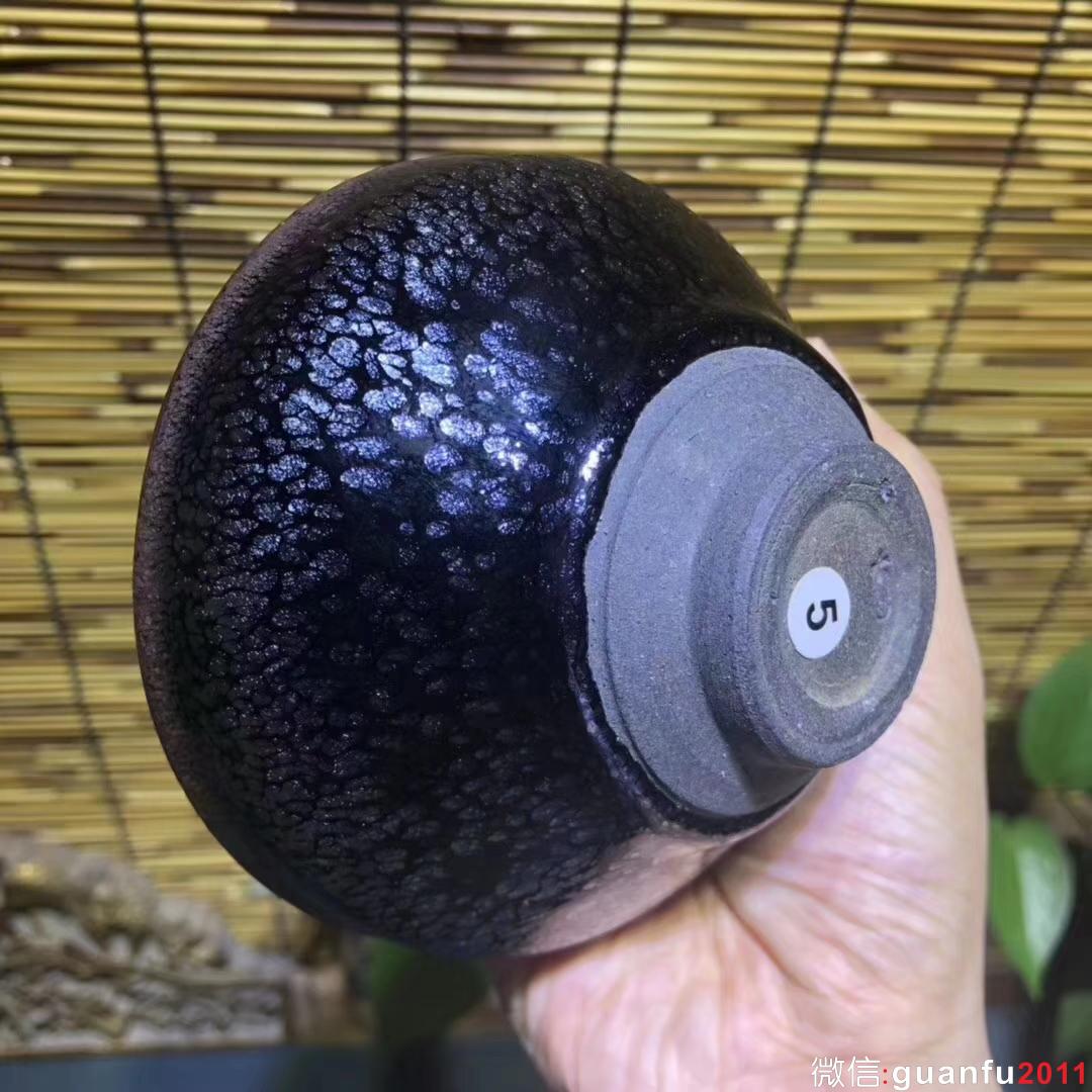 頂級(jí)收藏國(guó)家級(jí)-李達(dá)老師-鷓鴣斑茶盞稀有12.5口徑-完美無(wú)暇-鉆石般璀璨