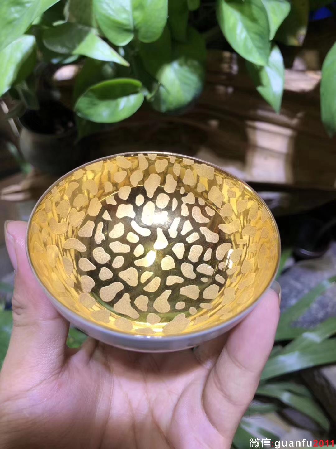 青瓷刻金釉  范澤鋒老師制  超薄胎