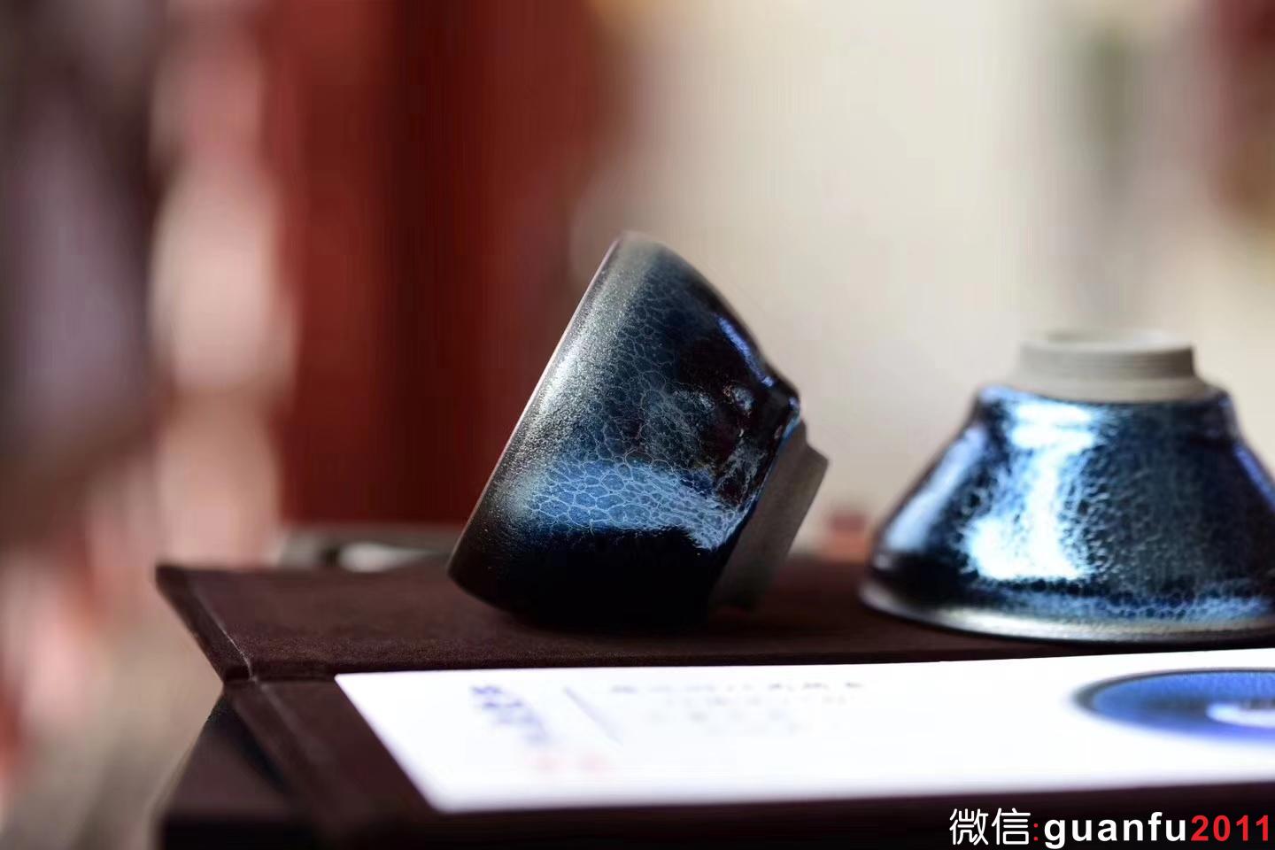 翁書杰藍麒麟對杯