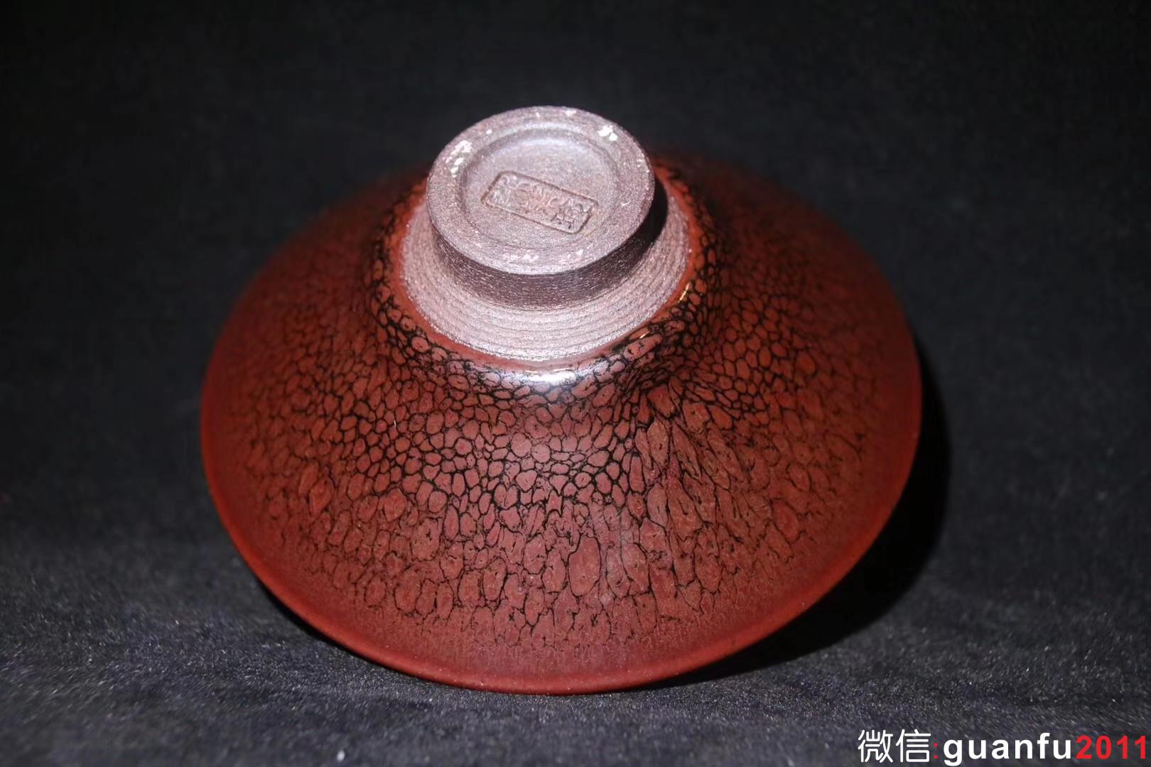 陳葉琦老師作品:斗笠鷓鴣斑茶盞，完美無瑕精品