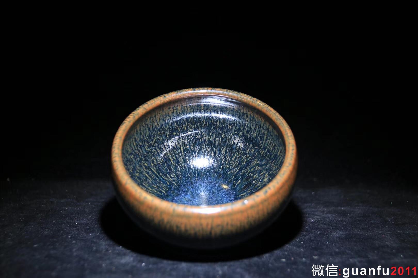 郭明慶老師 秘色藍(lán)毫 8.5 x 5.5 cm
