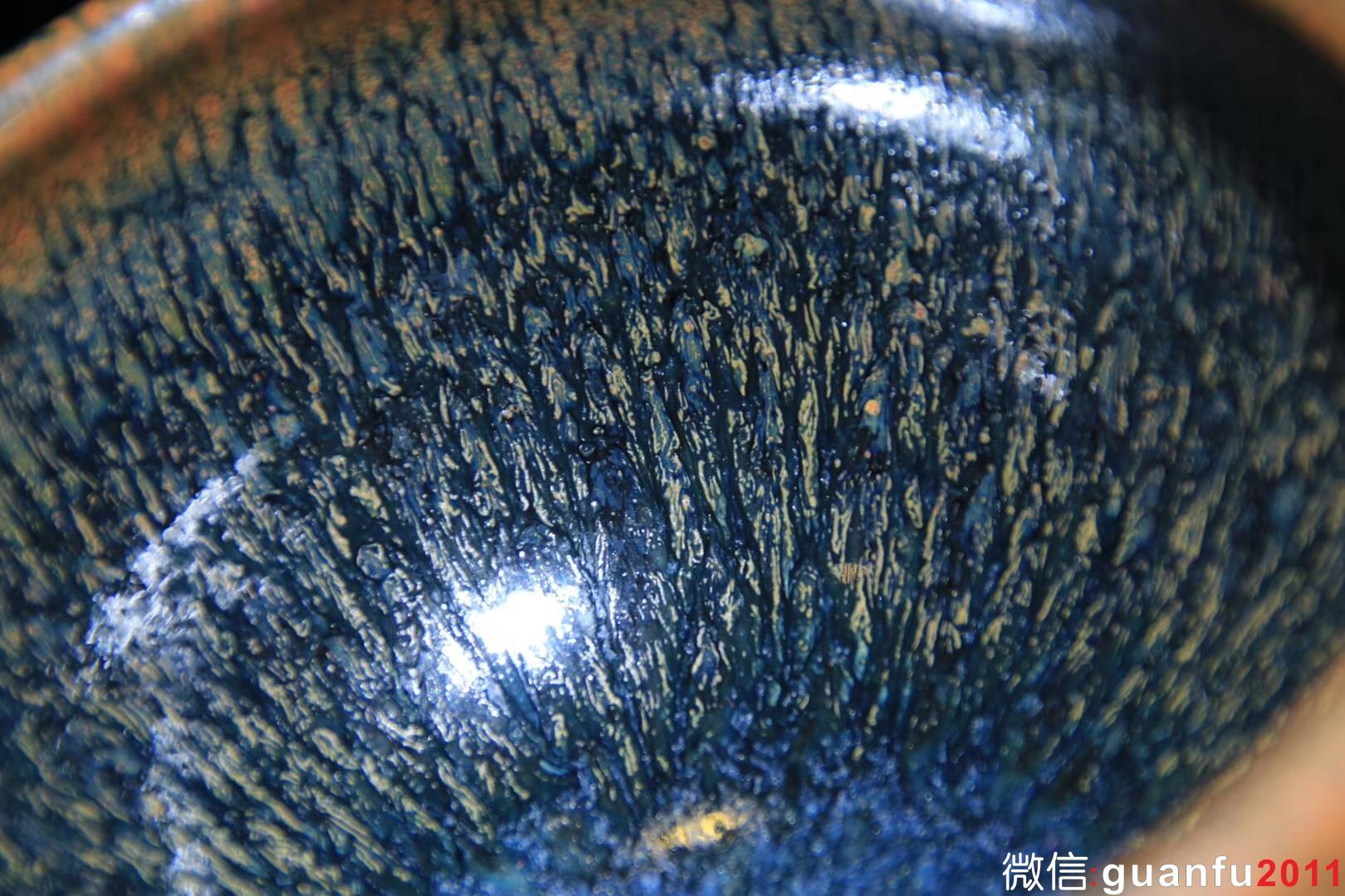 郭明慶老師 秘色藍(lán)毫 8.5 x 5.5 cm