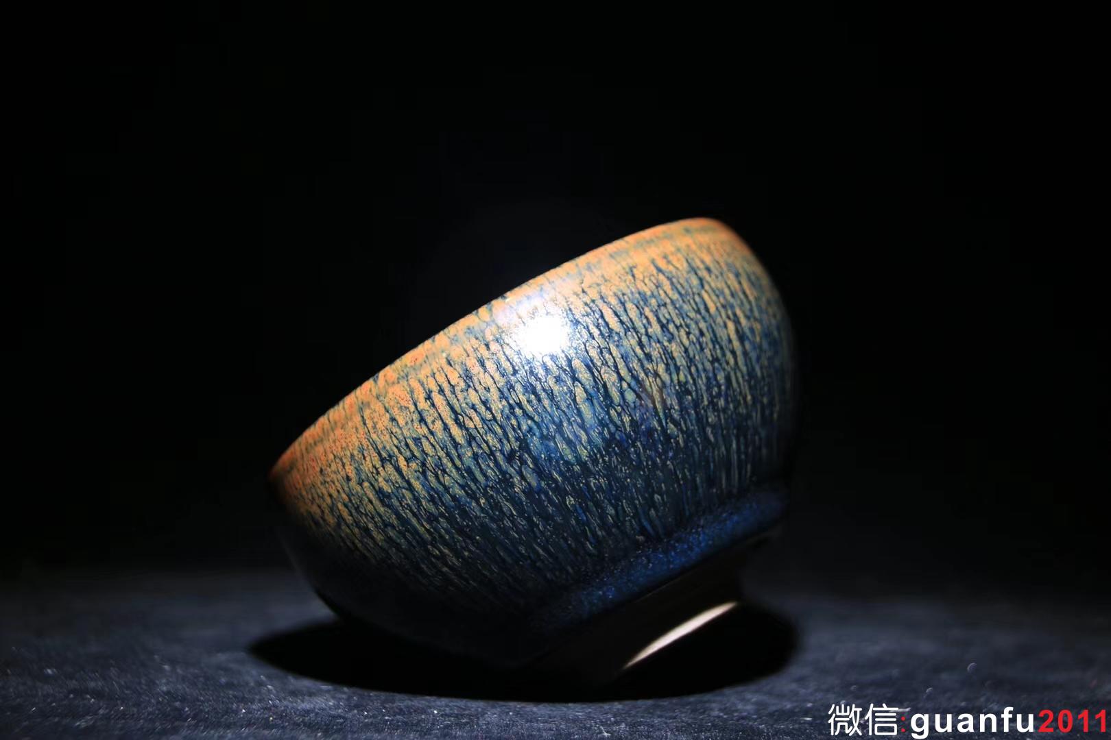 郭明慶老師 秘色藍(lán)毫 8.5 x 5.5 cm