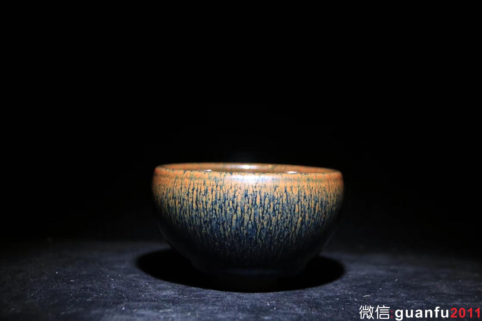 郭明慶老師 秘色藍(lán)毫 8.5 x 5.5 cm
