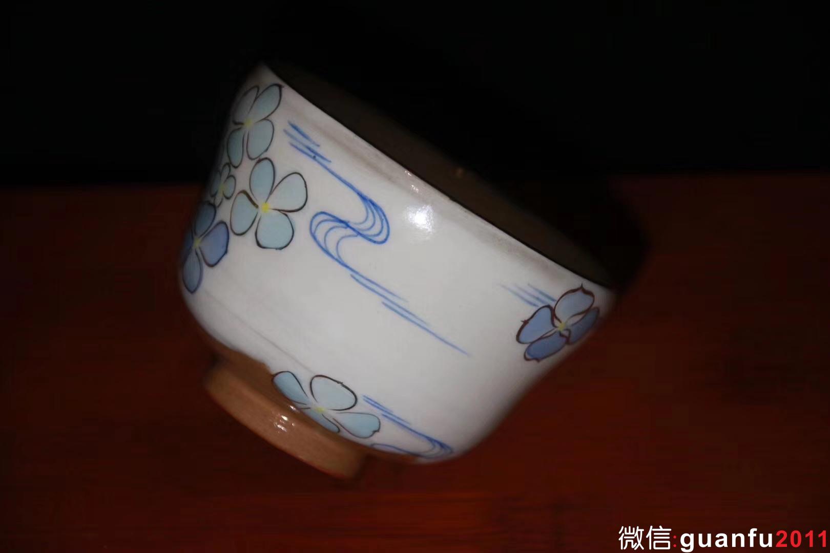 水出勝老師 粉引對杯